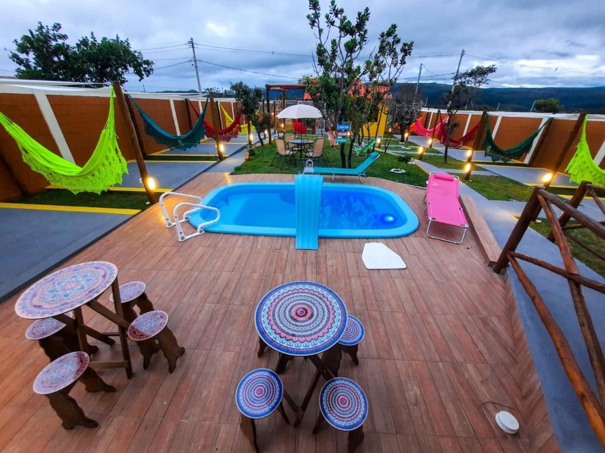 Camping Reino De Andalasia Alto Paraíso de Goiás Eksteriør bilde