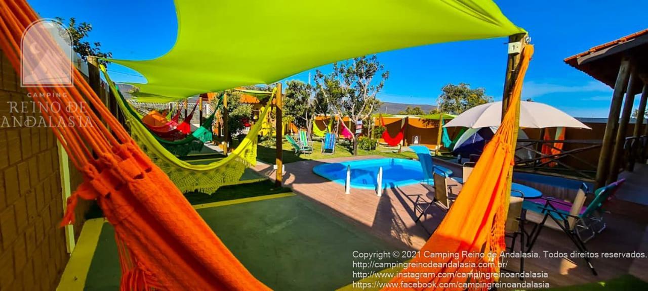 Camping Reino De Andalasia Alto Paraíso de Goiás Eksteriør bilde
