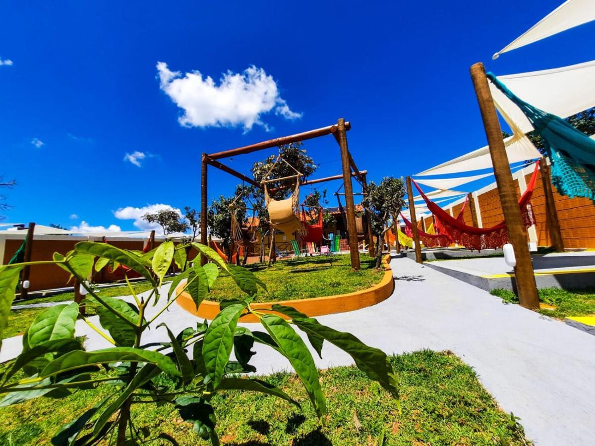 Camping Reino De Andalasia Alto Paraíso de Goiás Eksteriør bilde