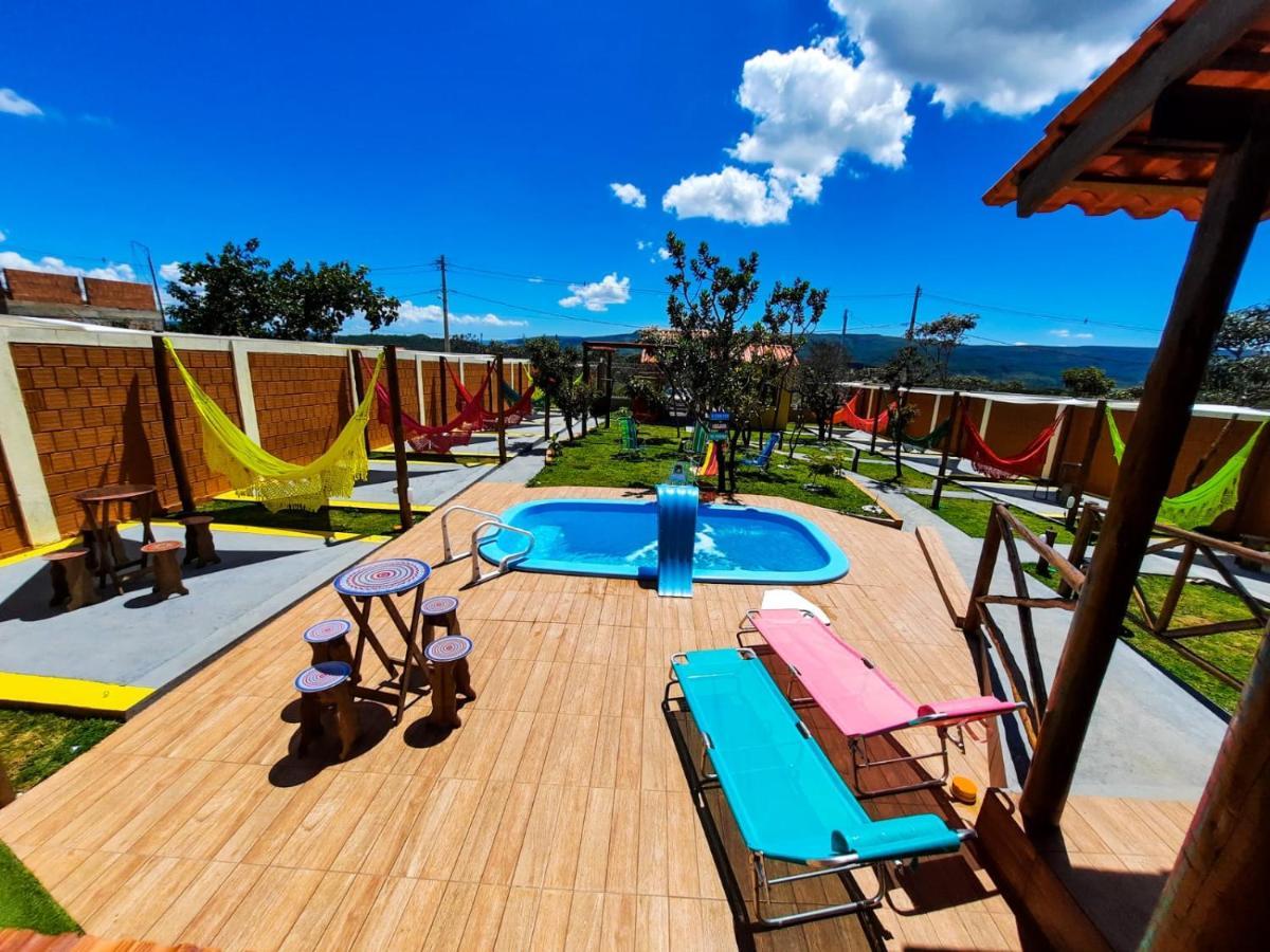 Camping Reino De Andalasia Alto Paraíso de Goiás Eksteriør bilde