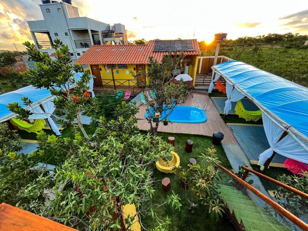 Camping Reino De Andalasia Alto Paraíso de Goiás Eksteriør bilde