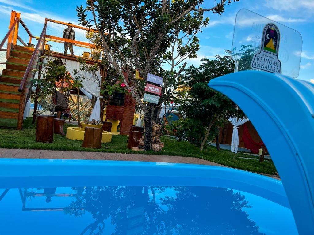 Camping Reino De Andalasia Alto Paraíso de Goiás Eksteriør bilde