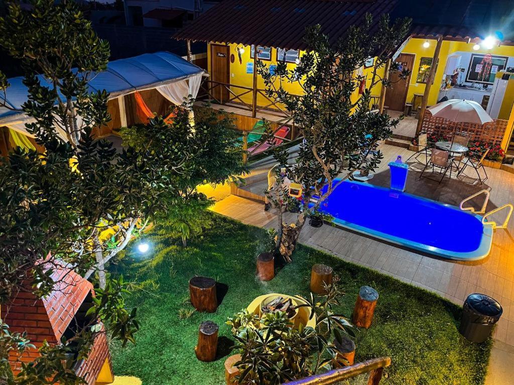 Camping Reino De Andalasia Alto Paraíso de Goiás Eksteriør bilde