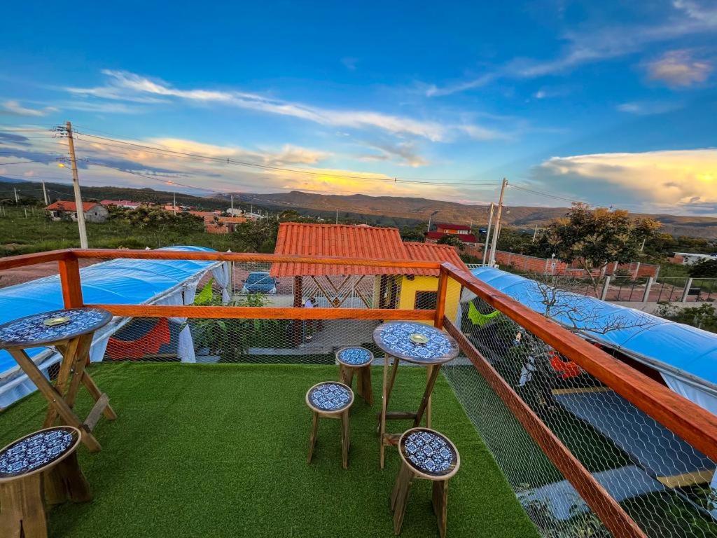 Camping Reino De Andalasia Alto Paraíso de Goiás Eksteriør bilde